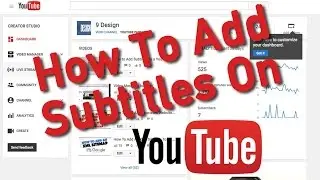 How to Add Subtitles to a YouTube video - Upload a YouTube Transcript
