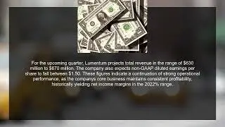 Lumentum (LITE) Surges 11% Prior to Earnings Release