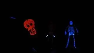 Tweetsie Railroad Ghost Train 2011 Palace Spooktakular Black Light Show