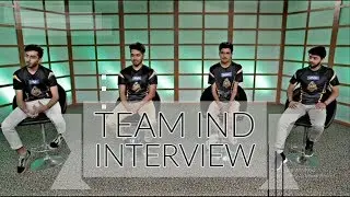 Team IND Full Interview PMCO India finals | Ft. scOutOP, Daljitsk, Kratos and Trance
