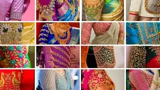 Ari work blouse sleeves designs l Most wedding blouse maggam ari work l Fashion K  Ideas