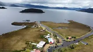 LA MEJOR LAGUNA NATURAL DE COLOMBIA..  La Cocha ubicada en el Encano Nari&ntilde;o