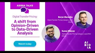 Digital Transfer Pricing: A shift from Opinion-Driven to Data-Driven Analysis