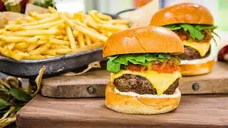 Chef Antonia Lofaso Brisket Burger - Home & Family