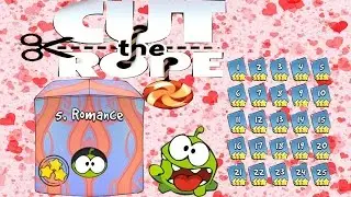 Cut The Rope 1, Season1 (5 Valentine Box-Caja Romance  1-25) 3 Stars- JhoSeSaRo
