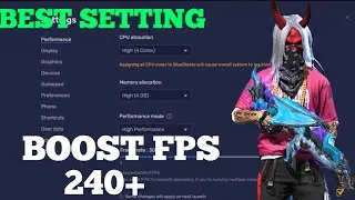 FIX LAG IN FREE FIRE l OB37 UPDATE LAG FIX IN BLUESTACKS 5 l BOOST YOUR FPS AND IMPROVE GAMEPLAY👽