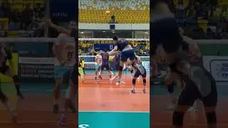 Serve by SEBASTIAN BLANCO from 🇵🇪 - Men&rsquo;s Volleyball South American Championship 2023  #volleyball