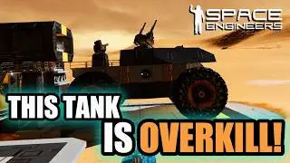НОВЫЕ БОЕВЫЕ ИСПЫТАНИЯ ТАНКОВ: ВЫЖИВАНИЕ НА МАРСЕ E07 - Space Engineers 2026