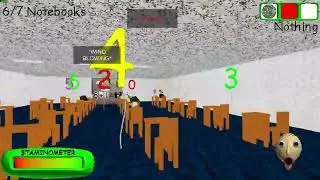 Baldi's Basics Classic Remastered demo style speedrun in 2:35.153