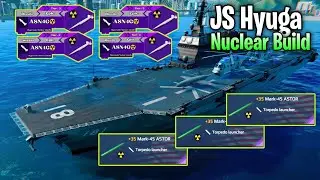 JS Hyuga -🔥Full ASN4G & 3 Mark-45 ASTOR ☢️Nuclear Build-Modern Warships