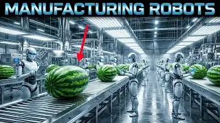 The entire modern Industrial production process for watermelon juice