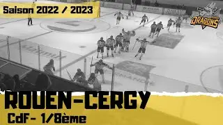Hockey : Rouen - Cergy 1/8 de finale Coupe de France 2023