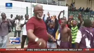 Pinnick Commends Channels Int'l Kids Cup Organisers Sustenance
