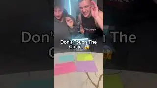Челлендж &laquo;Не трогай цвет&raquo;! 🤣 #шорты #вирусное #айдаши