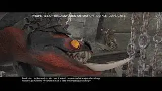 Deathgrippers Rig Breakdown - How to Train Your Dragon The Hidden World Behind the Scenes