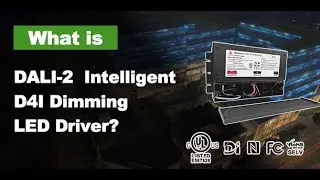 What is DALI-2 intelligent D4I dimming LED driver?
