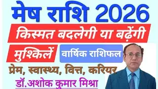 Aries Horoscope 2026 | Mesh Rashi 2026 Rashifal | मेष राशि वालों के लिए 2026 कैसा रहेगा
