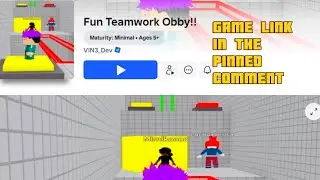 Fun Teamwork Obby!