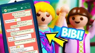 Playmobil Film Deutsch HANNAH SCHREIBT MIT BIBIS BEAUTY PALACE AUF WHATSAPP! Chats mit Familie Vogel