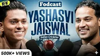 Yashasvi jaiswal (a cricketer) podcast #podcast #fodcast #growthmindset #podcastclip 