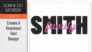How To Create A Knockout Text Effect in Canvas Workspace