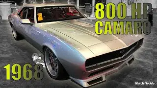 *800 HP* 1968 Custom Built Camaro by @eastbaymusclecars