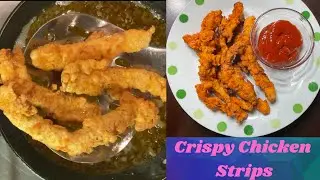 Best Crispy Chicken Strips | Homemade Chicken Strips/Fingers