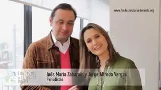 In&eacute;s Mar&iacute;a Zabara&iacute;n y Jorge Alfredo Vargas | #AmigosDeLaFundaci&oacute;n