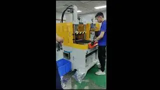 10 Ton Silicone Rubber Parts Manufacturing Process O-ring Seal Punching Machine