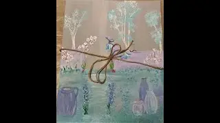 Easy Birch Tree Pottery Dream Sequence part 3 Canvas #38