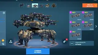 T3 Shocktrains Ravager Full Damage Good weapons from Workshop War Robots WR