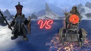 TOTAL WAR WARHAMMER 3 : HELLCANNON VS OVERSEER