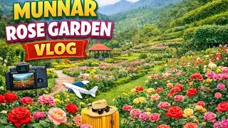 Munnar Trip ka Sabse Peaceful Place 🌿 | Beautiful Rose Garden Vlog