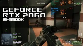 RTX 2060 i9-9900k |  Battlefield 6 REDSEC Benchmark | UPDATE 2026