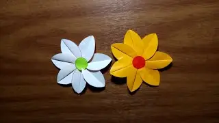 Origami Flower Easy For Beginners