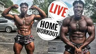 Build Muscle at Home | Super Saiyan Workout 🔥💪🏾