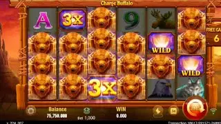 Charge Buffalo Jili Slot game || Don't miss Best Tips and tricks || Best Play time & Entertainment