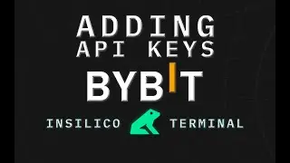 Adding Bybit API Key to The Terminal