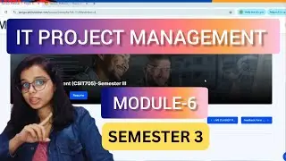 Module-6 Answer Key 🔥| IT Project Management | Amity online MBA Sem3
