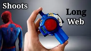 FUNCTIONAL Amazing Spider-Man Web shooter that shoots far// LET'S MAKE IT