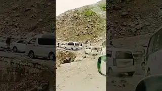 Naran Incident Road Block Traffic  Jam #travel #gilgitbaltistan #nature #pakistan #shorts