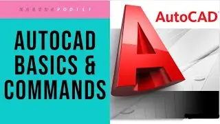 Auto CAD Basics & Commands For Civil Draft's Man & Engineers ll Telugu
