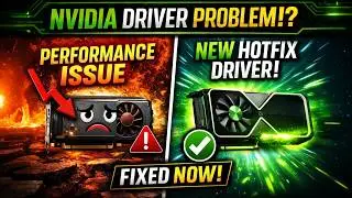 NVIDIA Releases New Hotfix Driver 595.76 Fixing Performance Issues! (Caused by 595.71)