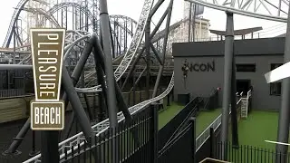 Blackpool Pleasure Beach opening weekend Saturday 2022