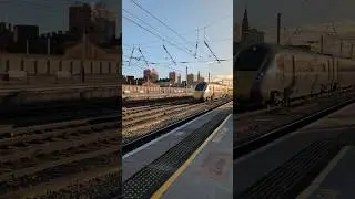 LNER Class 801 passing Doncaster #train #railwaycontent #railtrack #trainspotting #railway