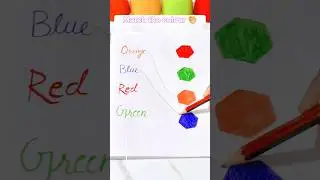 Match the colour 🎨 #colors #colour #kidsfun #kidsvideo #colours #kidslearning #kidssongs #rhymes