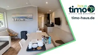 Mobilheim mit 3 Schlafzimmern - ideal f&uuml;r eine mehrk&ouml;pfige Familie! Minihaus Bungalow - timo-haus.de