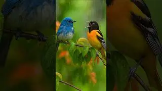 American Bird Songs & Calls &mdash; Relaxing Nature Sounds with Forest & Backyard Birds Singing