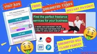 New PTC Earning Site! l No Investment l Earn $5
