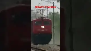 Unbelievable | WDAP5 at 130 Kmph | High Speed Trials | NWR | New Locomotive